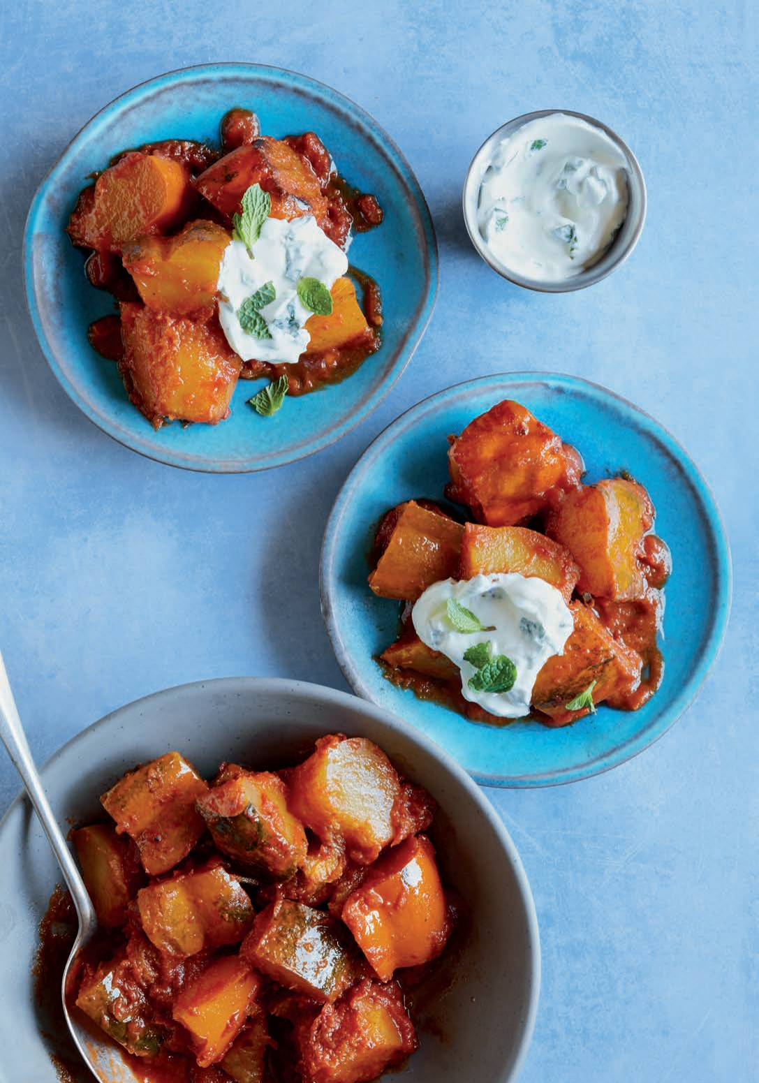 Spiced Acorn Squash with Garlic