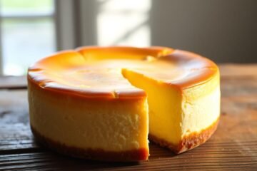 Air Fryer Basque Cheesecake