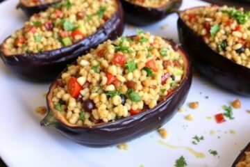 Keto Stuffed Eggplant