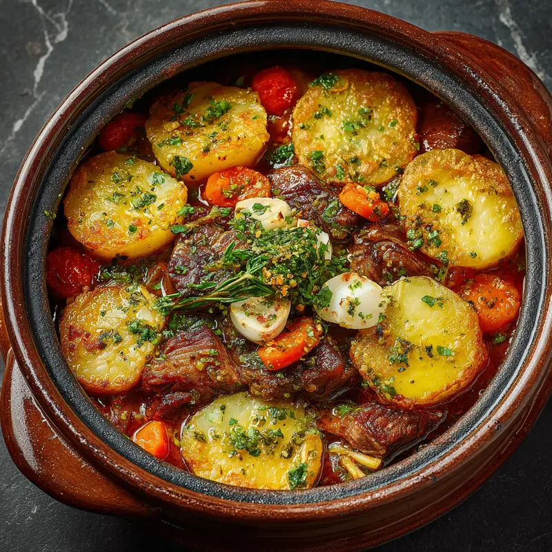 Slow Cooked Lamb Stew