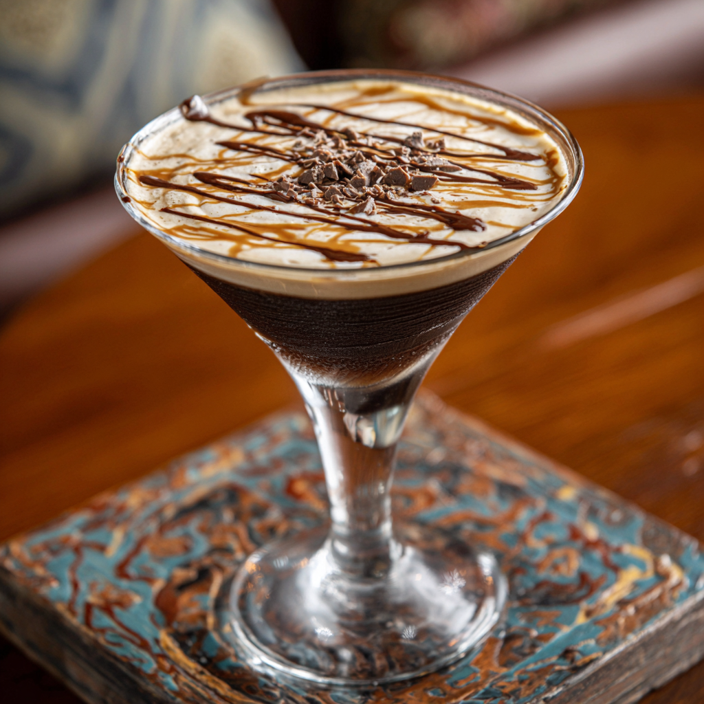 Silk Road Martini: Creamy Coffee-Chocolate Delight